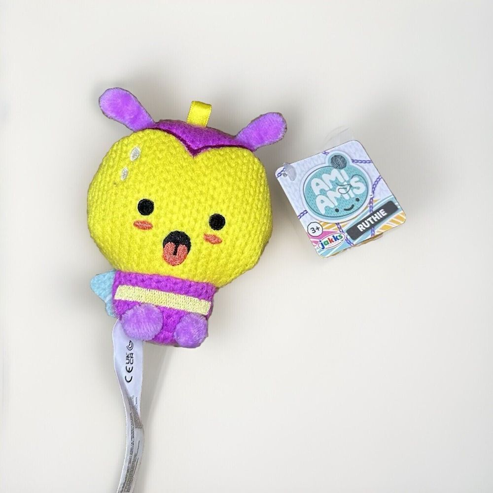 Ami Amis Ruthie Crochet Plush‎ 4" Jakks Pacific NWT